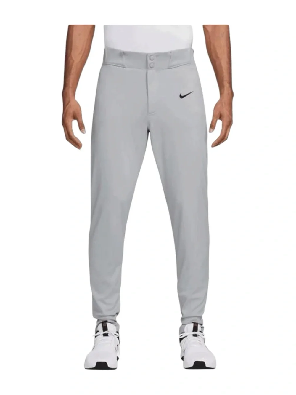 Men's Medium M Nike Vapor Select Gray Baseball Pants FZ1373-012 NEW NWT $47